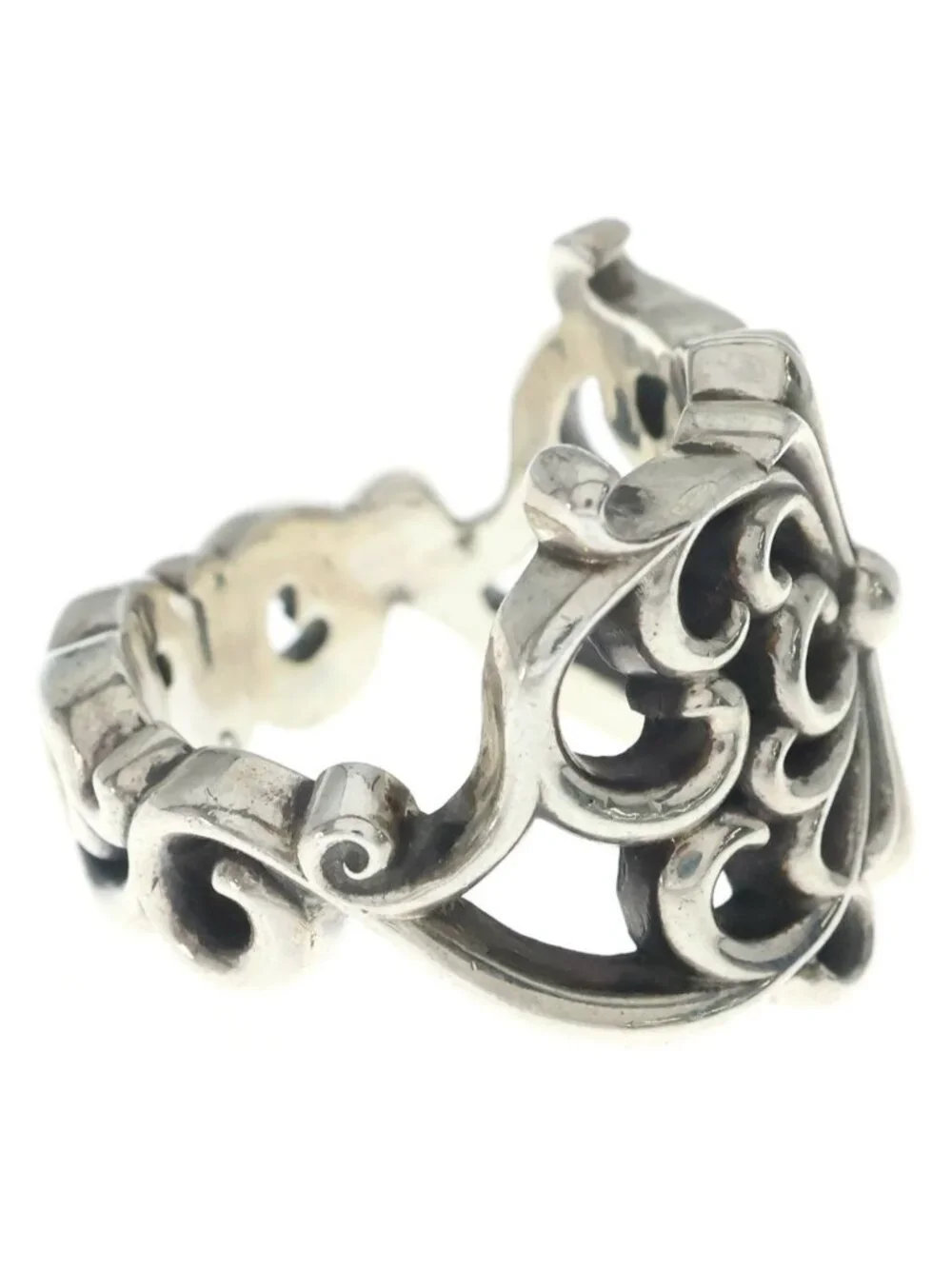 Chrome Hearts Rng Wrap Butterfly Ring Silver